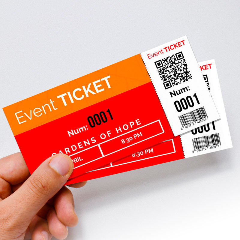 Custom Ticket Printing