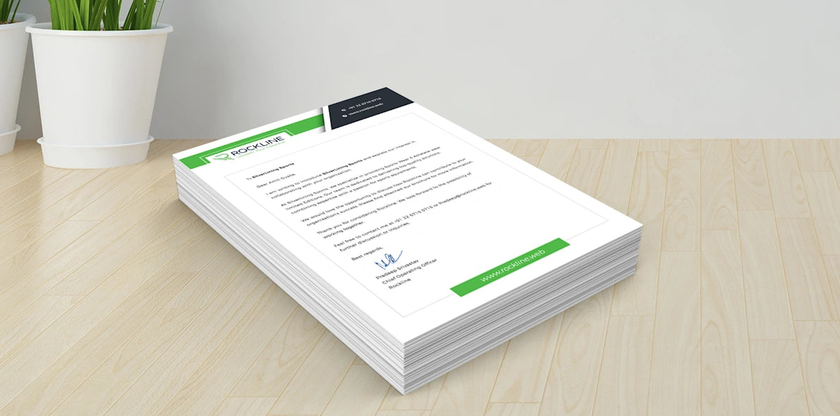 Custom Letterheads - Qty 100