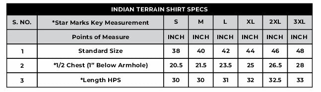 Indian Terrain - Classic Oxford Shirt - Pack of 10