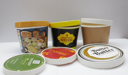 250 ml Food Container ITC Paper - QTY 2000