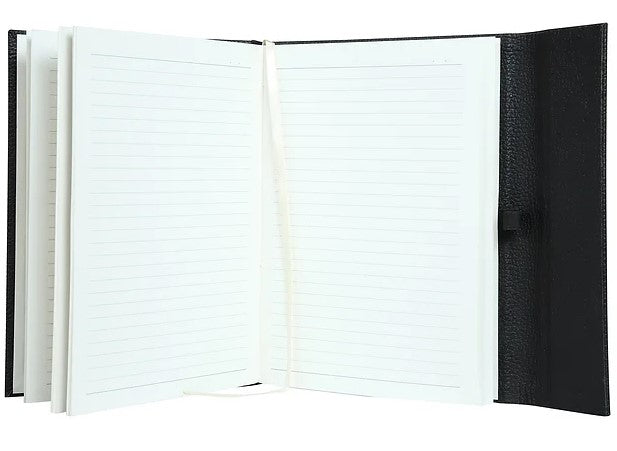 Premium Notebook - Mahavir A5 Size Power Notes- Black