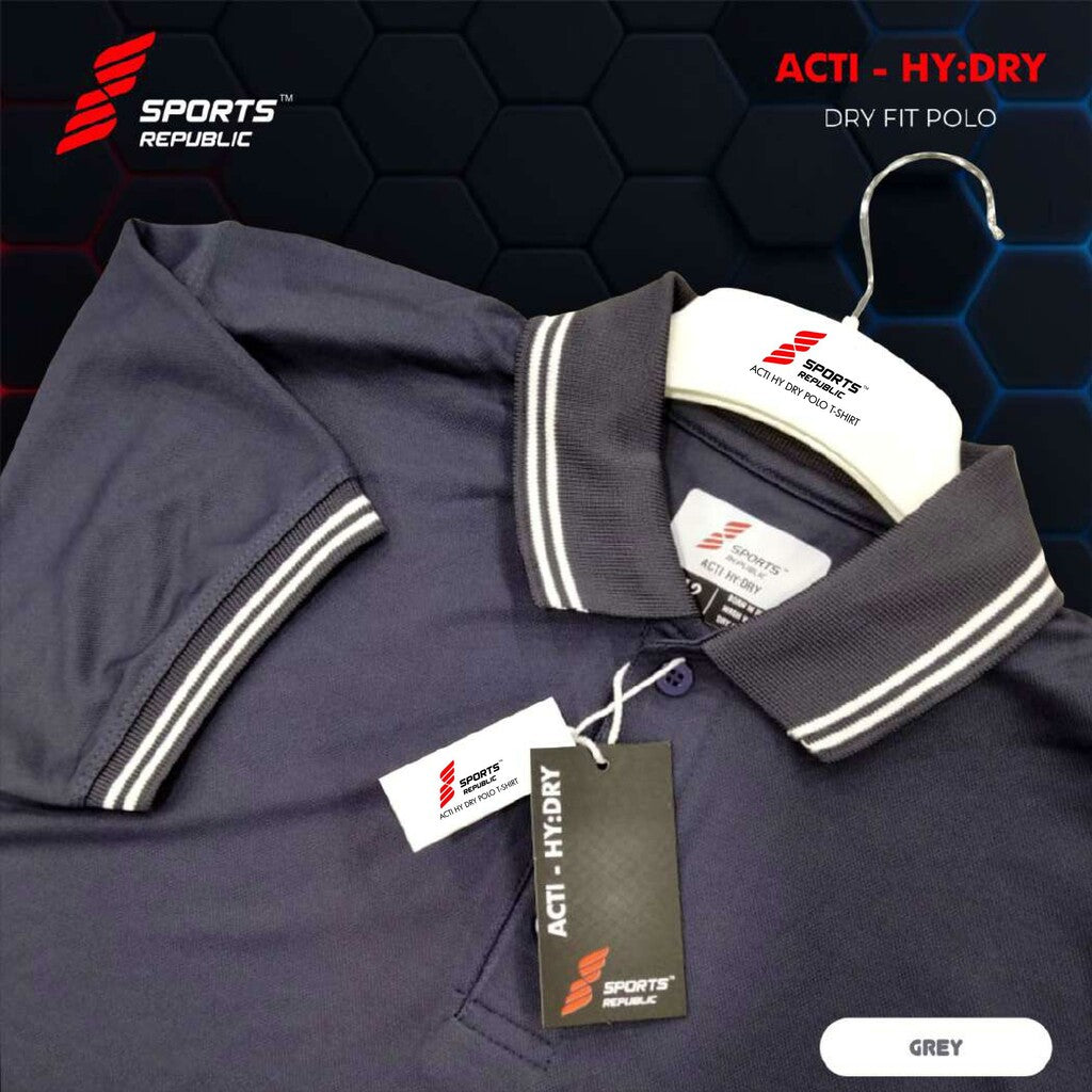 Sports Republic - ACTI : HY DRY DRYFIT Polo T Shirt - Pack of 20
