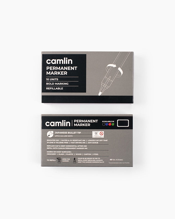 Office Essentials - Camlin Bold E-Black Permanent Marker