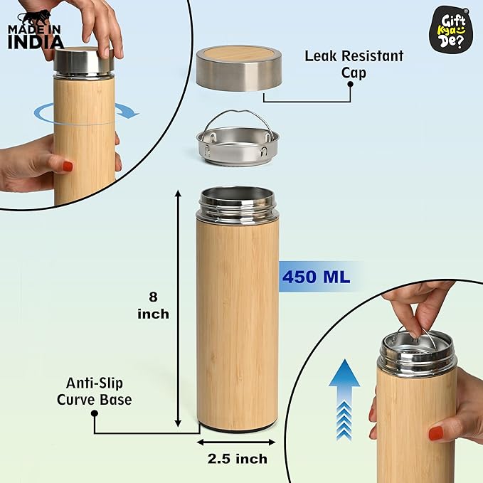 Bamboo Water Bottle