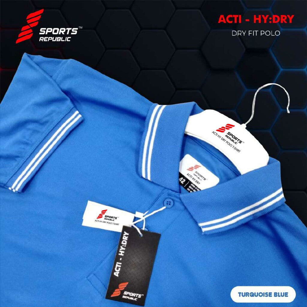 Sports Republic - ACTI : HY DRY DRYFIT Polo T Shirt - Pack of 20