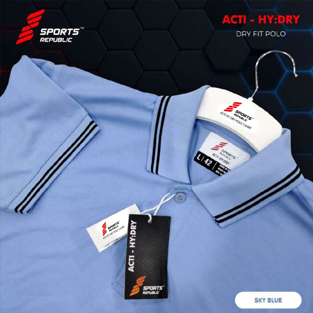 Sports Republic - ACTI : HY DRY DRYFIT Polo T Shirt - Pack of 20