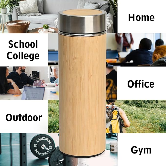 Bamboo Water Bottle