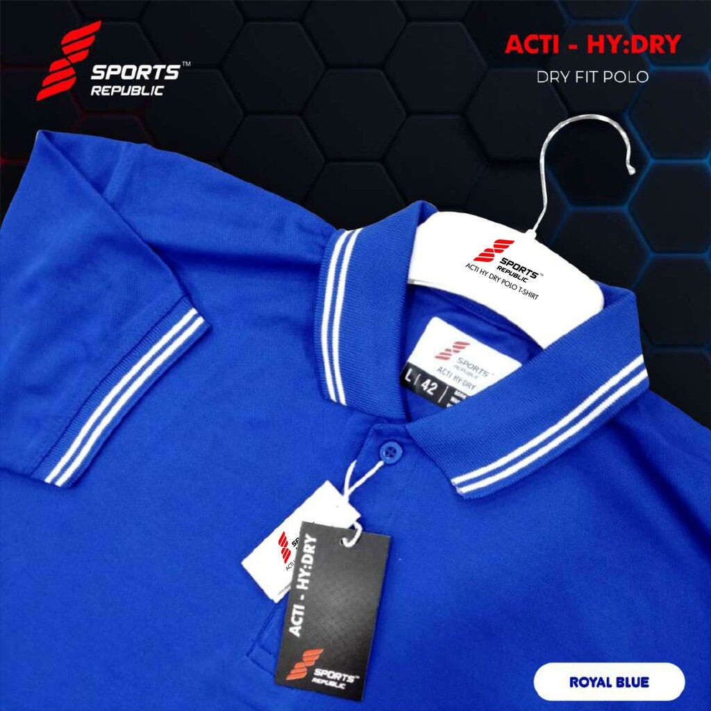 Sports Republic - ACTI : HY DRY DRYFIT Polo T Shirt - Pack of 20