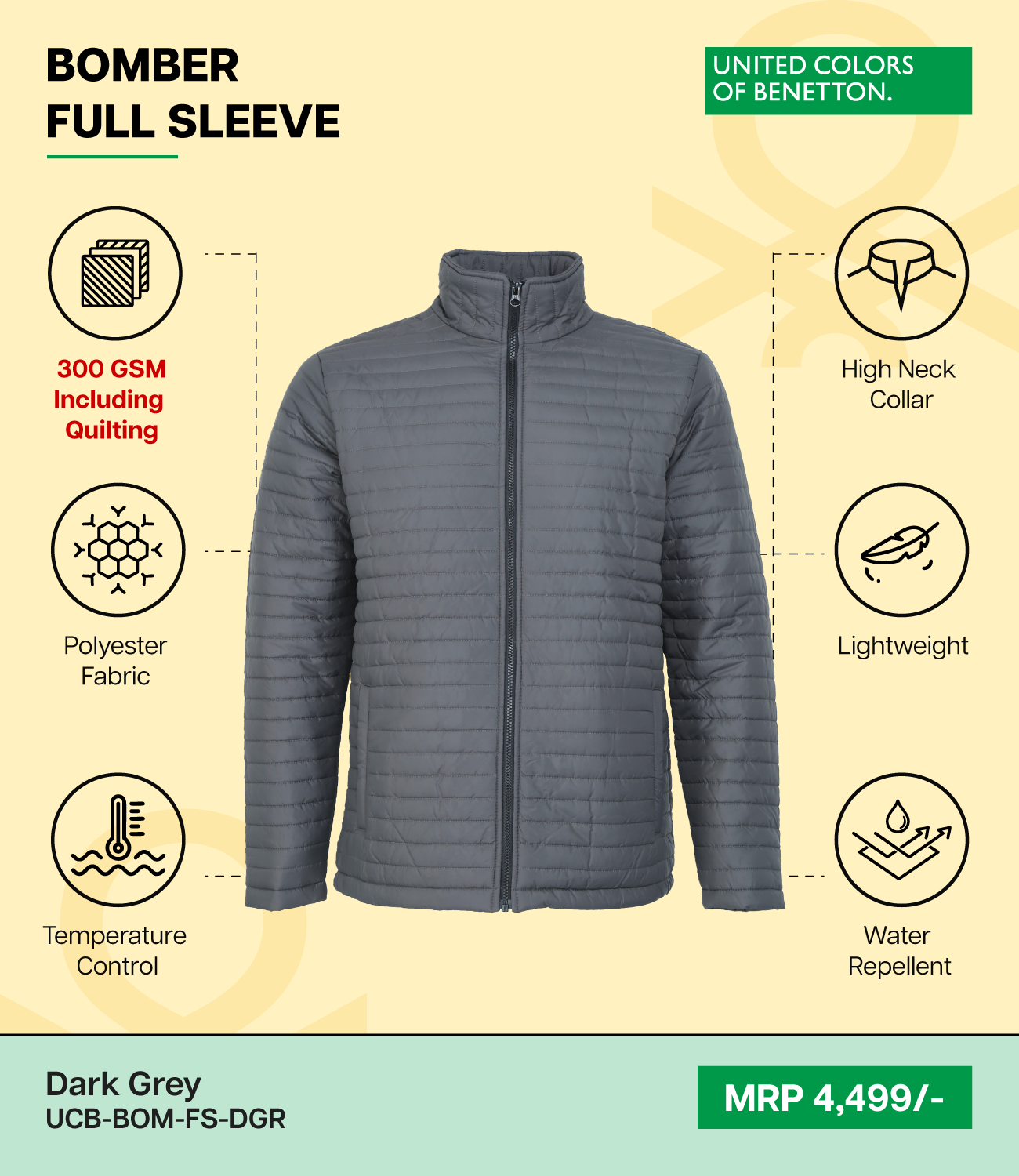 UCB - Bomber Jacket Full Sleeves - Pack 0f 20