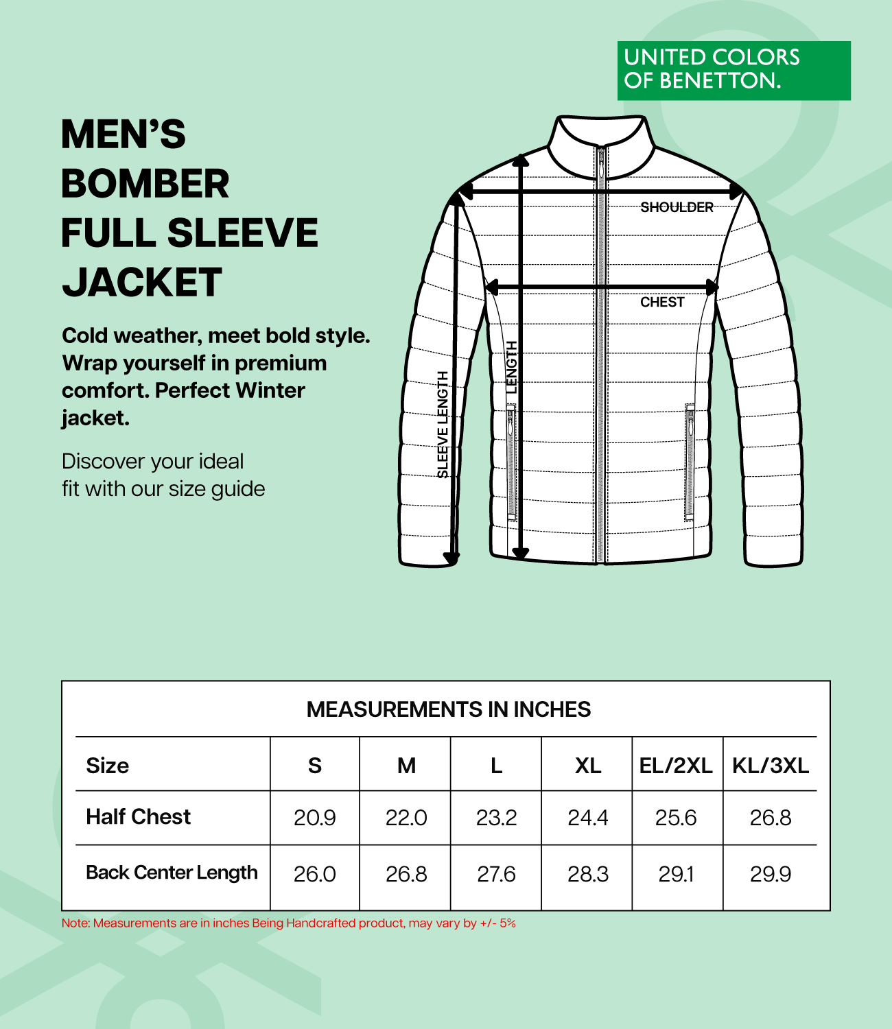 UCB - Bomber Jacket Full Sleeves - Pack 0f 20