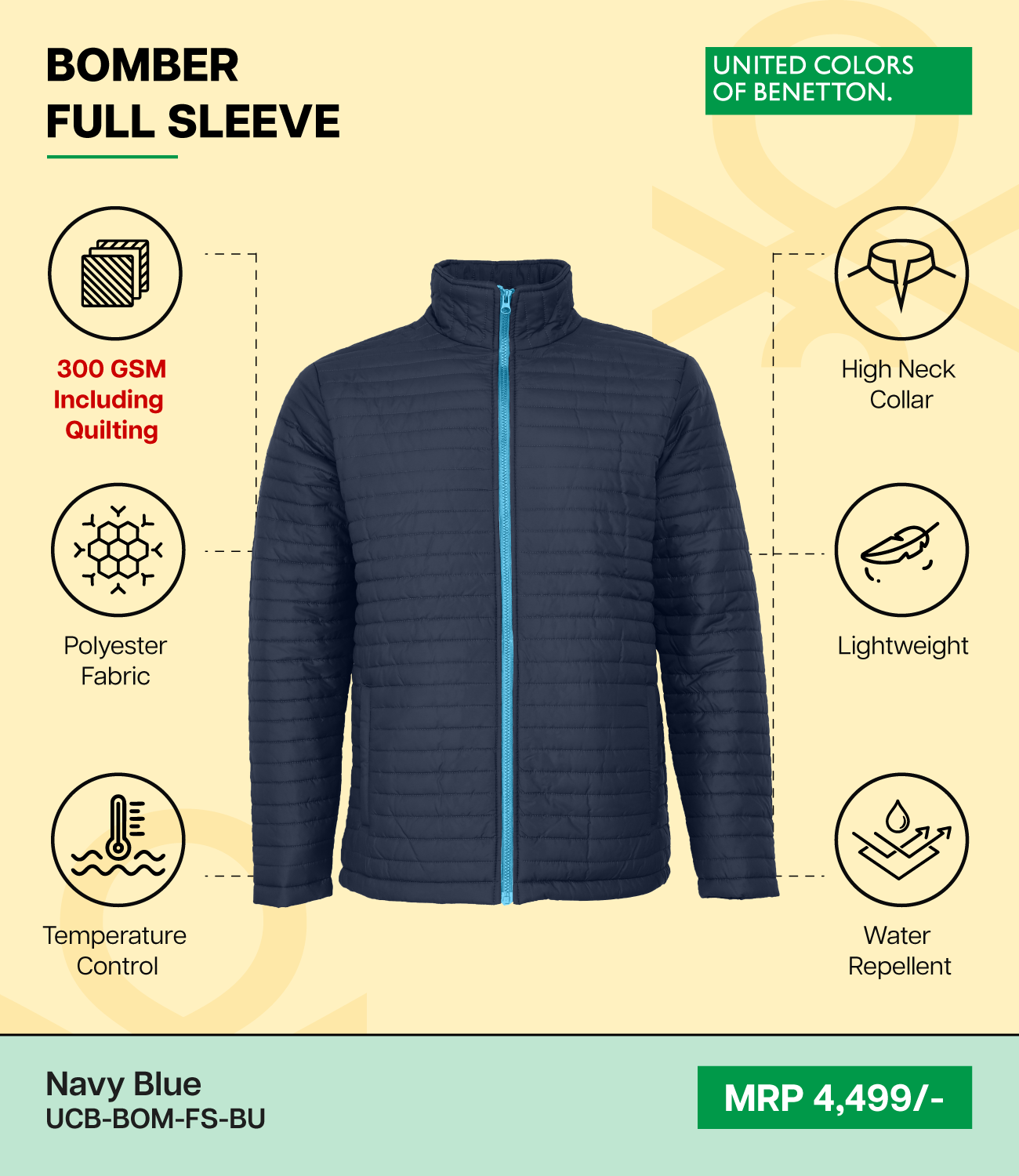 UCB - Bomber Jacket Full Sleeves - Pack 0f 20