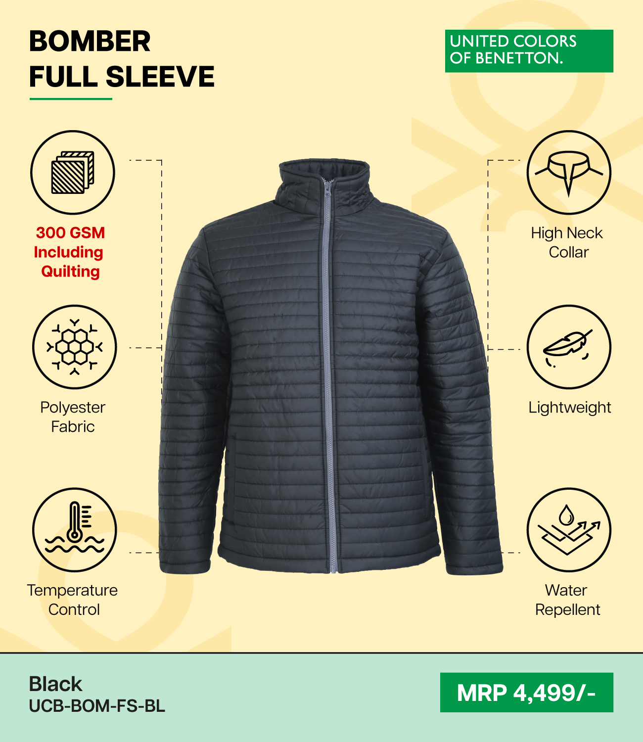 UCB - Bomber Jacket Full Sleeves - Pack 0f 20