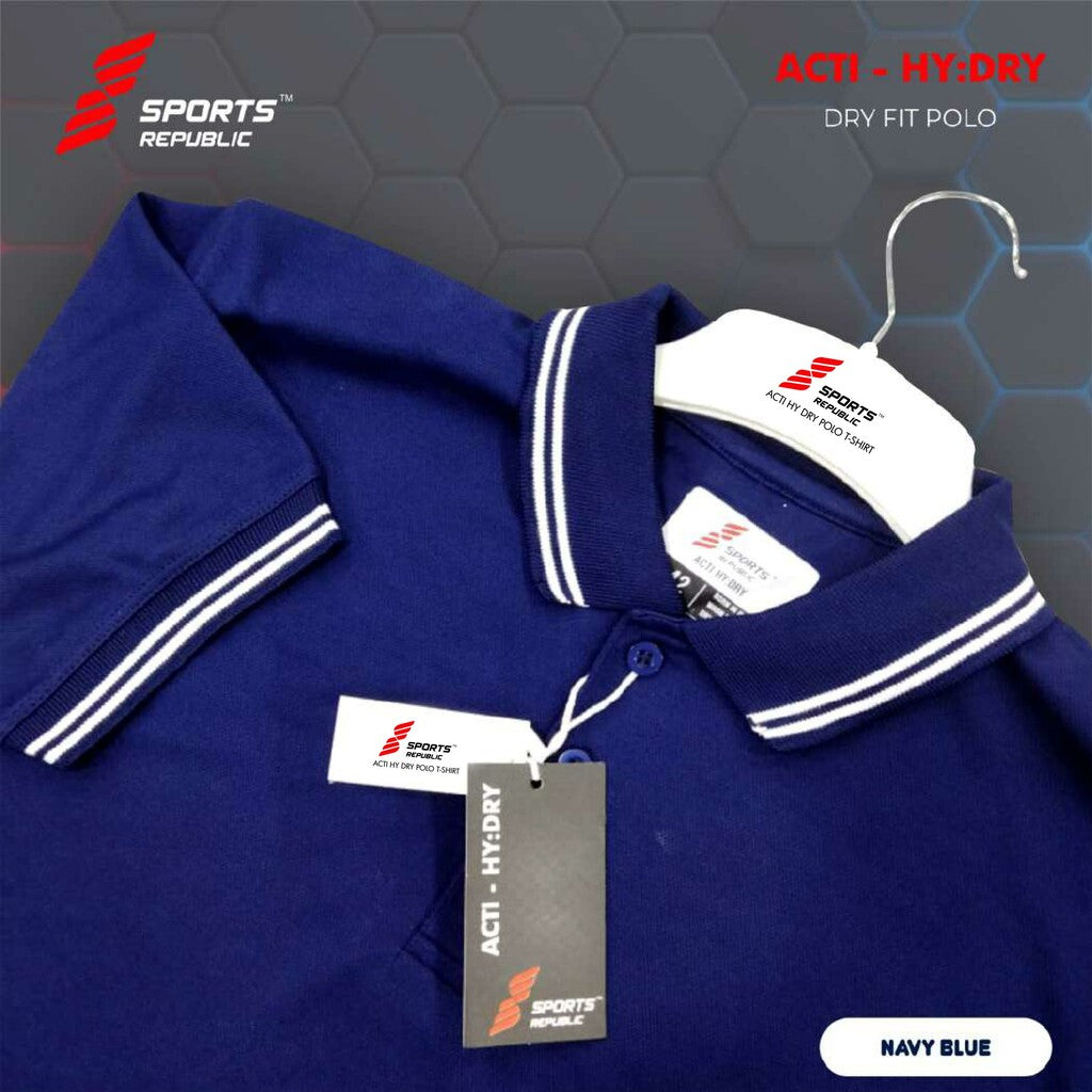 Sports Republic - ACTI : HY DRY DRYFIT Polo T Shirt - Pack of 20