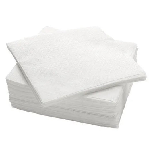 Tissue Paper Napkins, 1 Ply, 28 x 30 cm,  Pack of 20