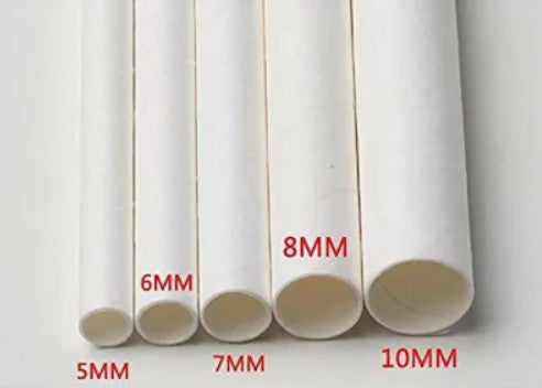8mm Paper Straw - Pack of 500